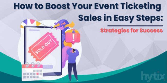 event ticketing sale sell ticket online